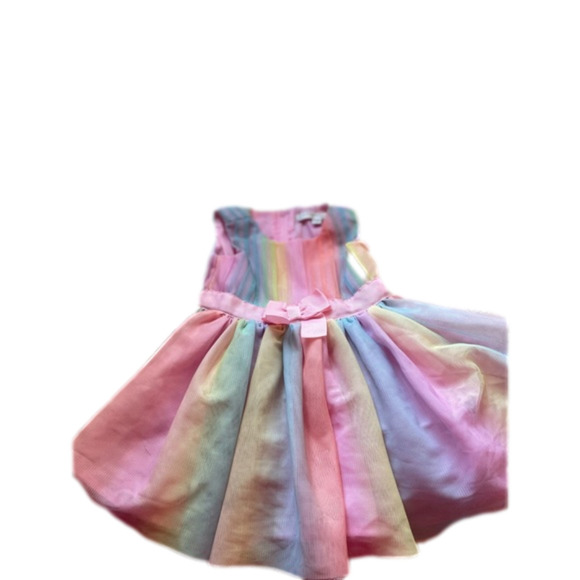 Striped baby dress great for Easter 3/6 months George - Picture 1 of 3